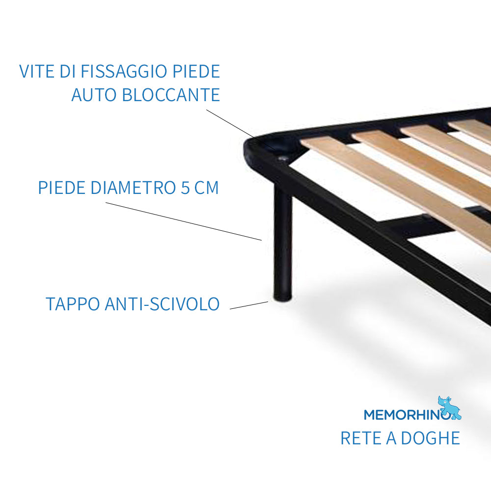 Rete con doghe in faggio